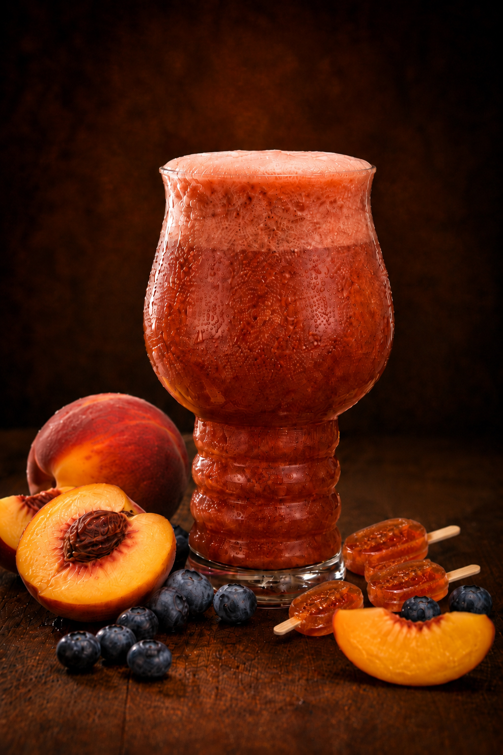 Smoothie - Fruit Pasteur (Versión: Durazno, arándano y paletas de huesito) - Lata 473ml