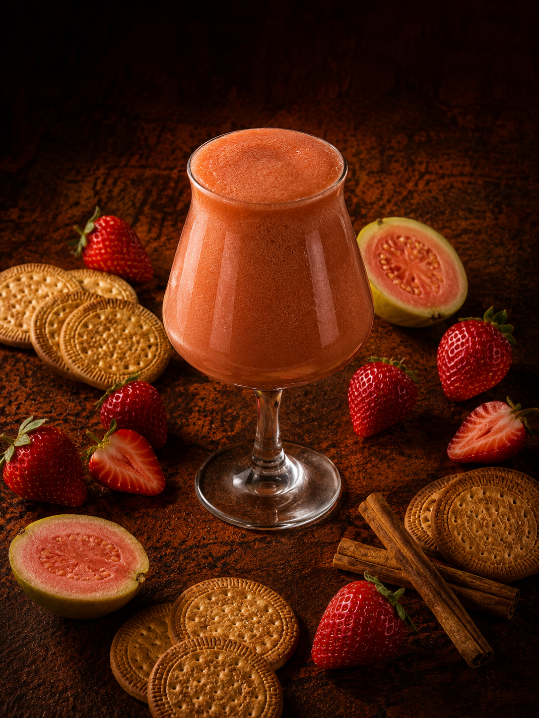 Ice Cream Smoothie Sour - Fahrenheit 451 - Versión: Galletas, canela, guayaba y fresa. Lata 473ml