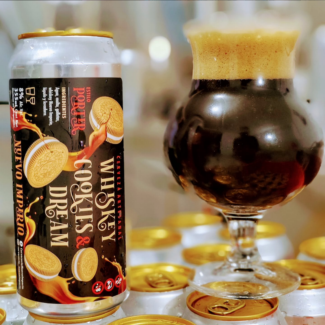 Whiskey Cookies & Dream - Lata 473ml