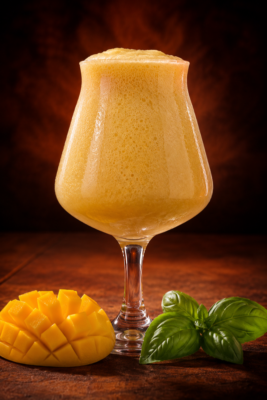 Ice Cream Smoothie Sour - Fahrenheit 451  Version: Helado de mango, galleta y albahaca- Lata 473ml