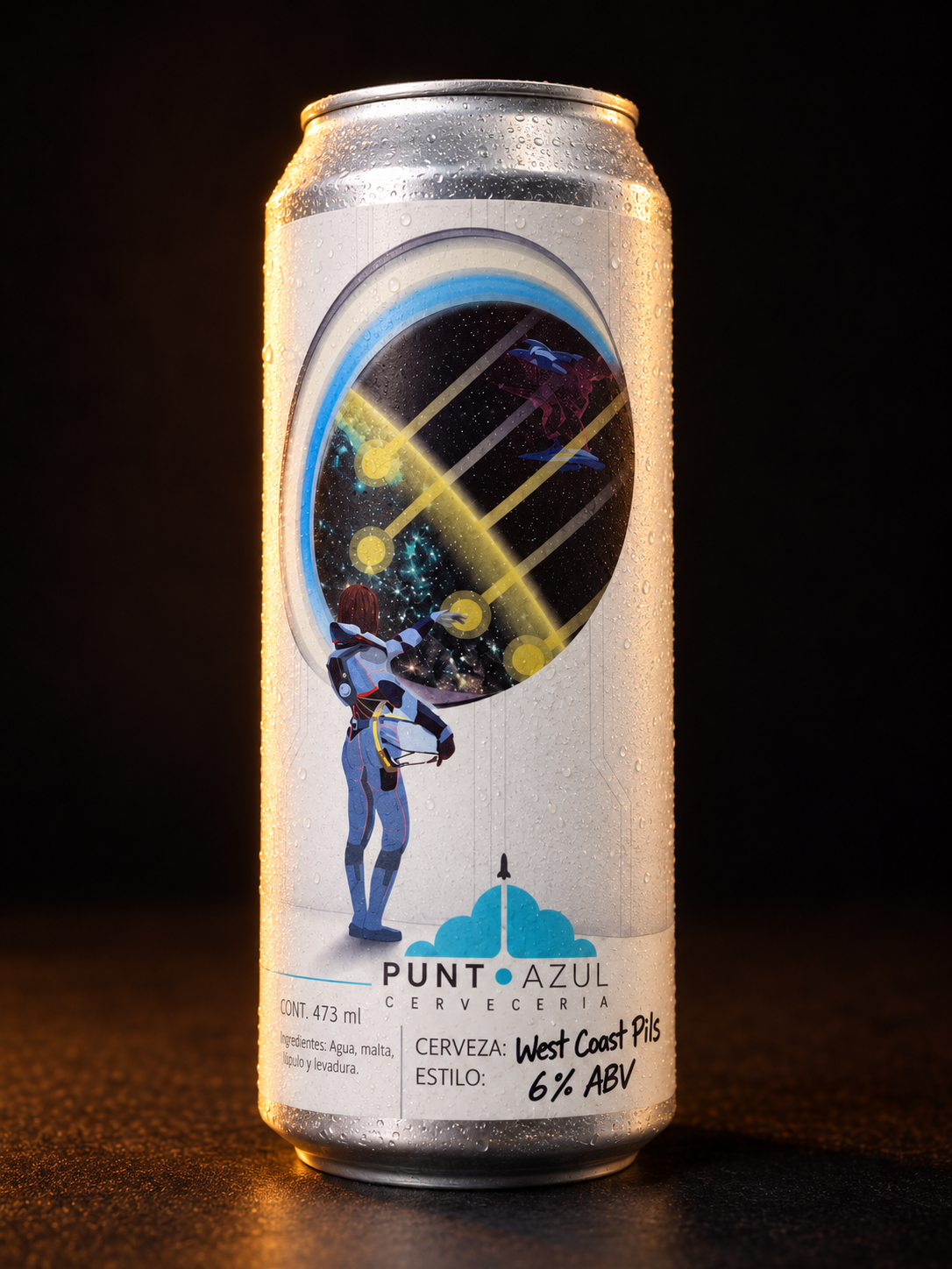 West Coast Pilsner  - Lata 473ml