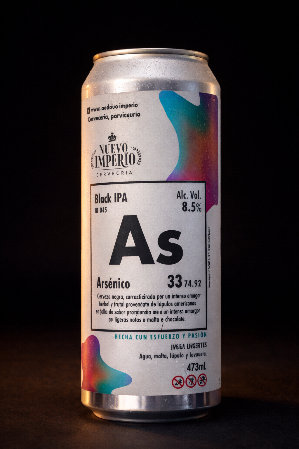 Arsénico Black IPA - Lata 473ml