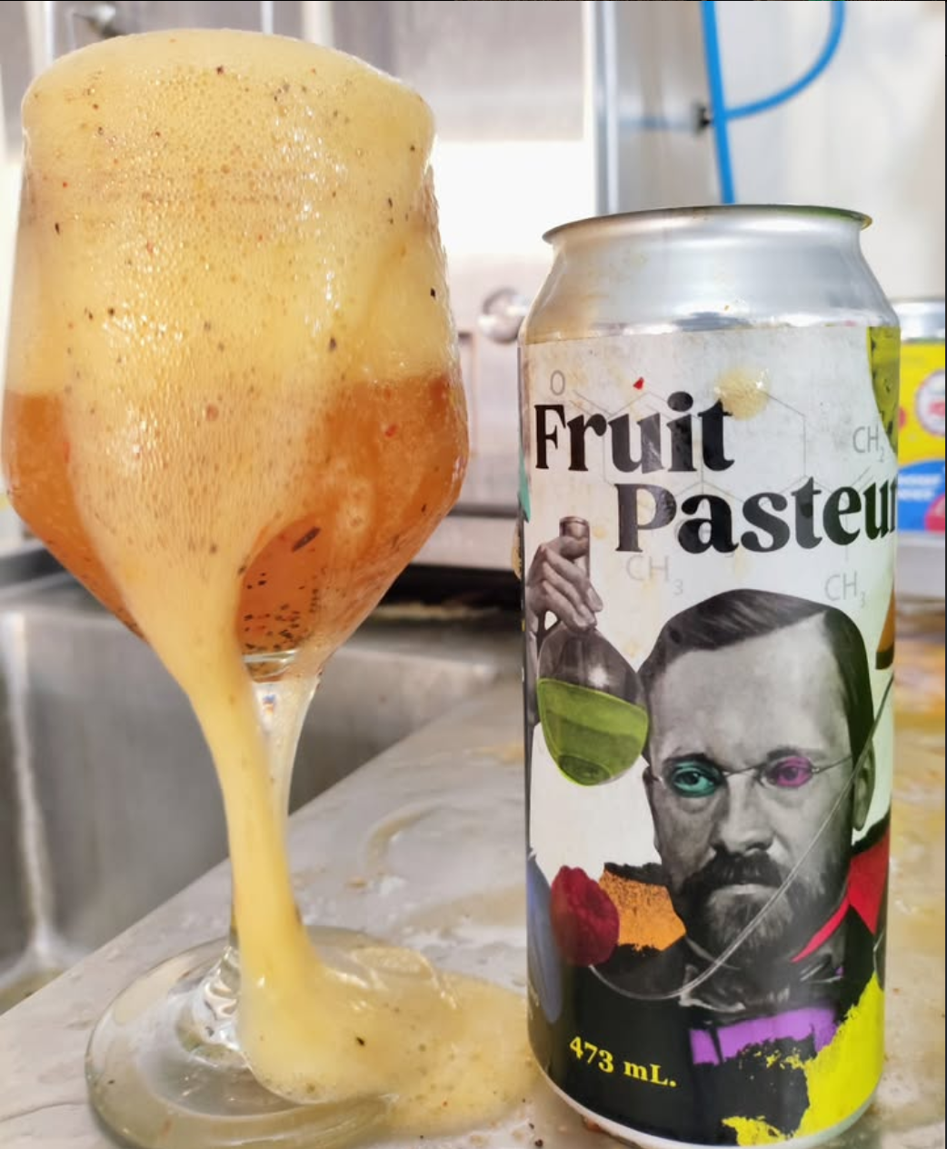 Smoothie - Fruit Pasteur (Versión: Mango, Maracuyá, Paletas de Mango y Tajín) - Lata 473ml