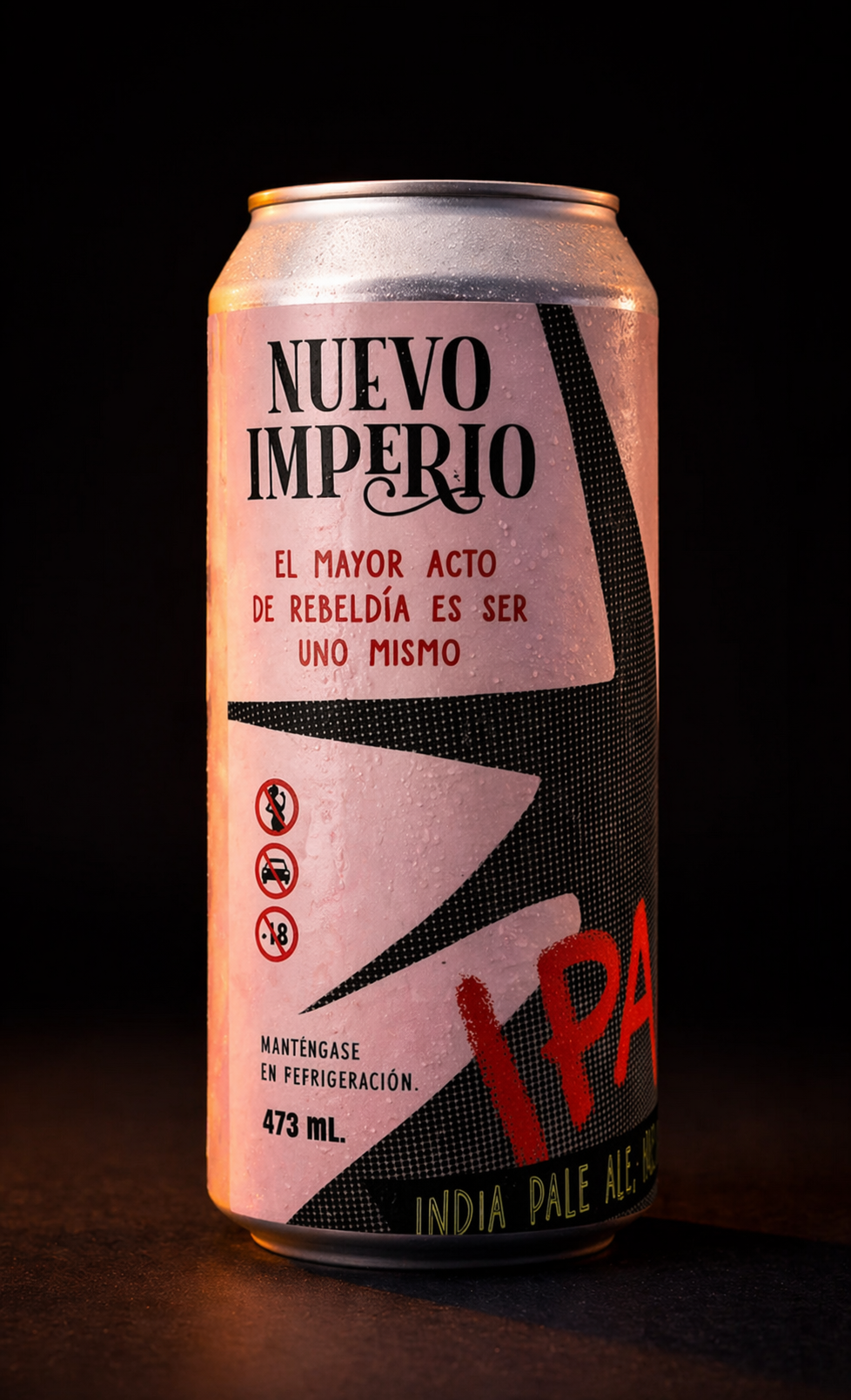 Lata de IPANKS Juicy IPA de Nuevo Imperio