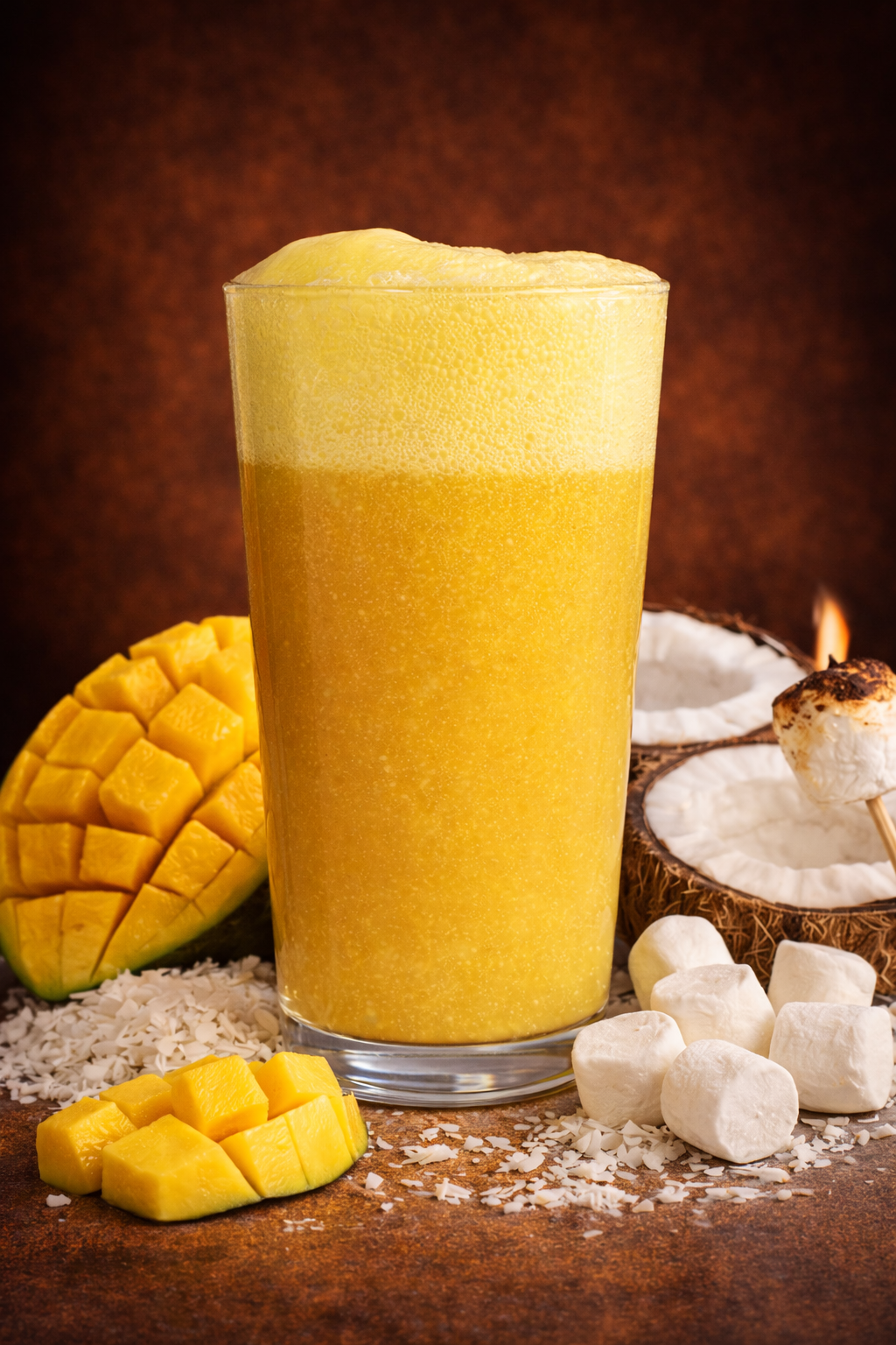 Pandora Smoothie Sour de Oveja Mística servida en vaso
