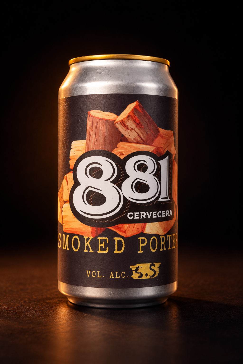 Lata de Smoked Porter de Cervecera 881