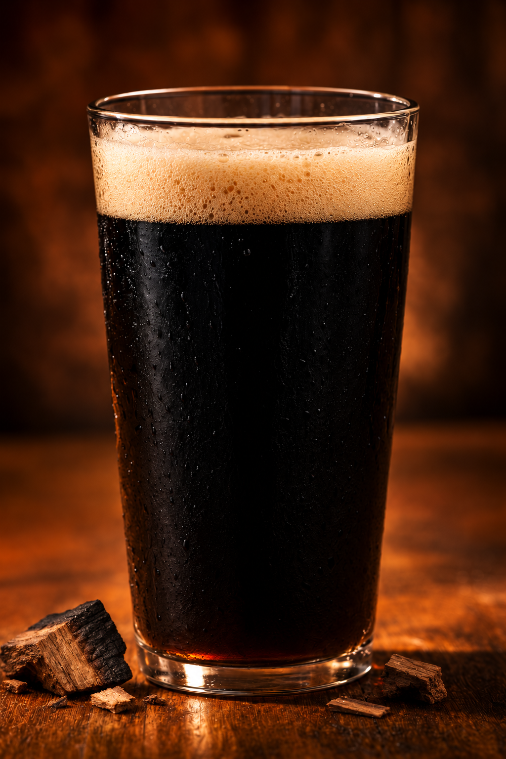 Smoked Porter de Cervecera 881 servida en vaso