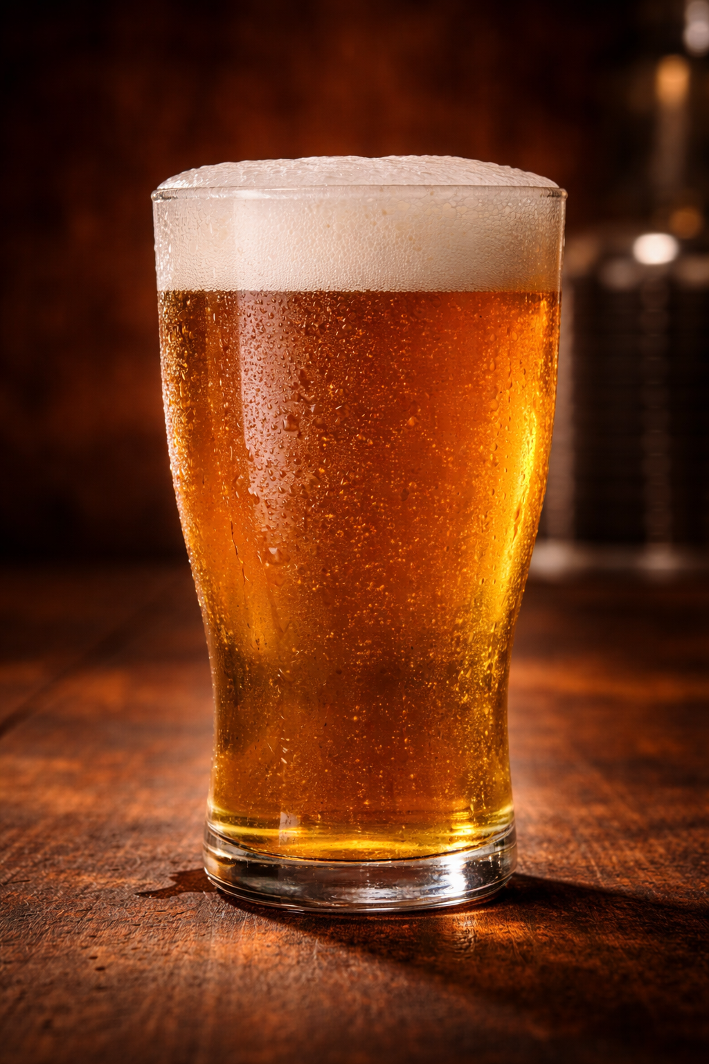 Tarot American Pale Ale de Oveja Mística servida en vaso