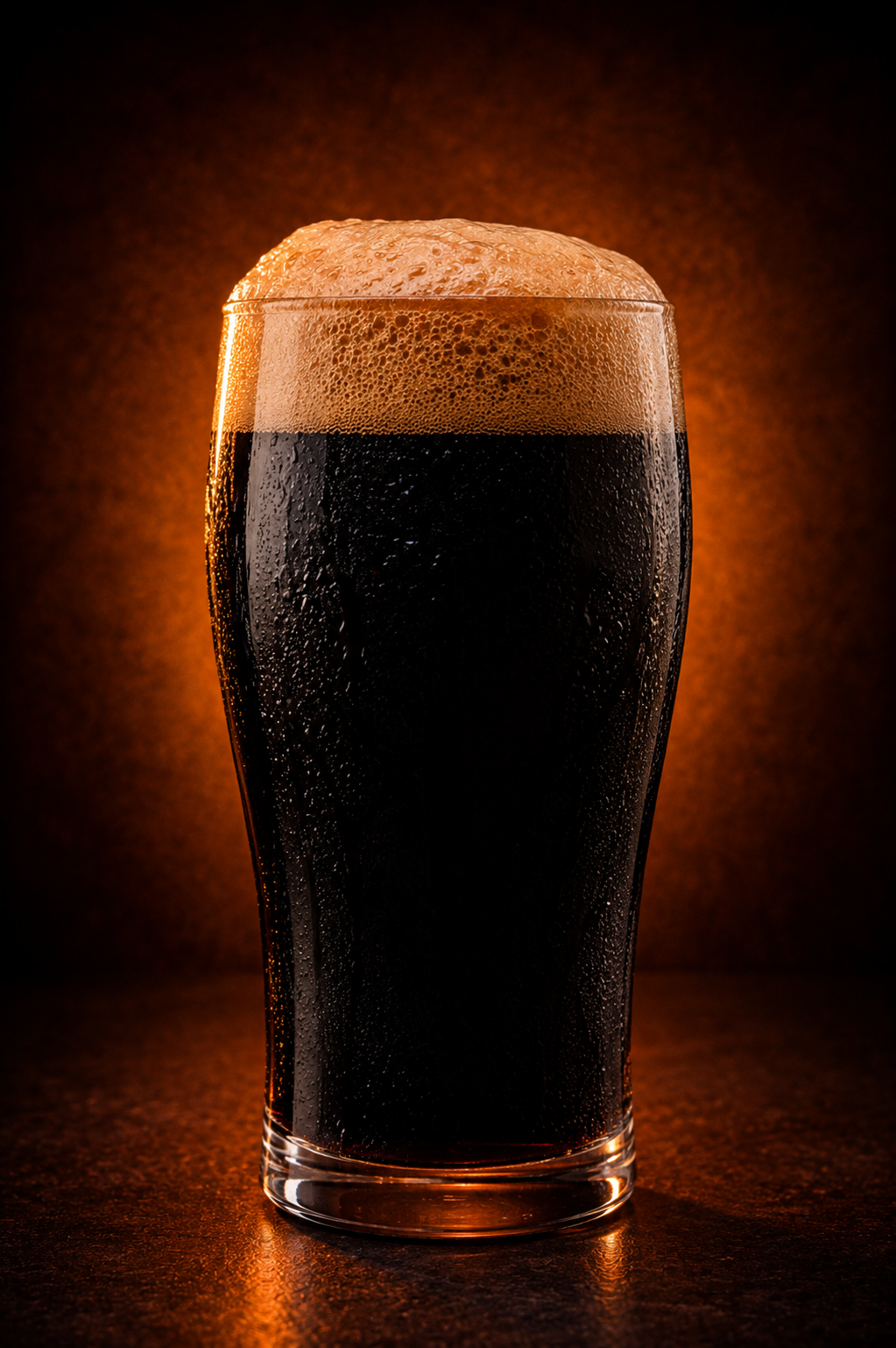 Yin Black IPA de Oveja Mística servida en vaso
